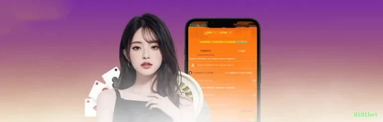 Aplicativo móvel 0101bet para iOS e Android